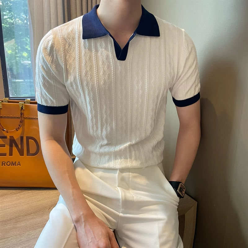 The Amalfi Contrast Polo