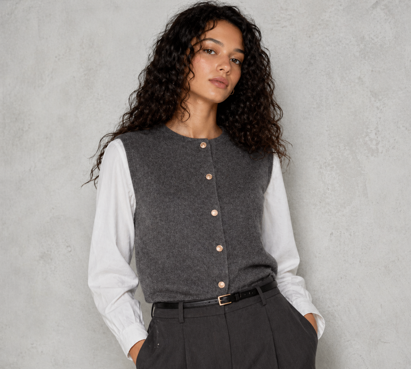 The Florence Knit Vest