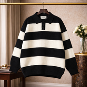 The Savile Stripe Polo