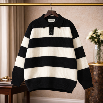 The Savile Stripe Polo