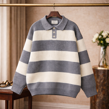 The Savile Stripe Polo