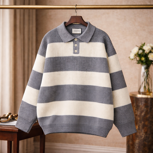 The Savile Stripe Polo