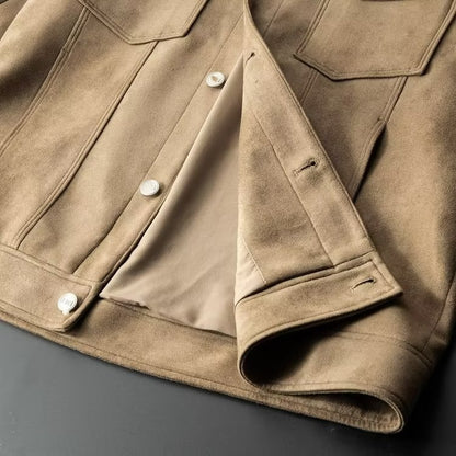 The Heritage Suede Trucker Jacket