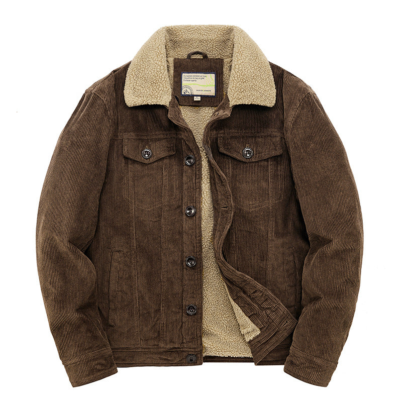 Corduroy Sherpa Jacket