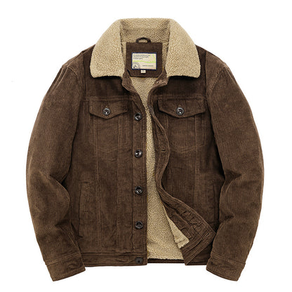 Corduroy Sherpa Jacket