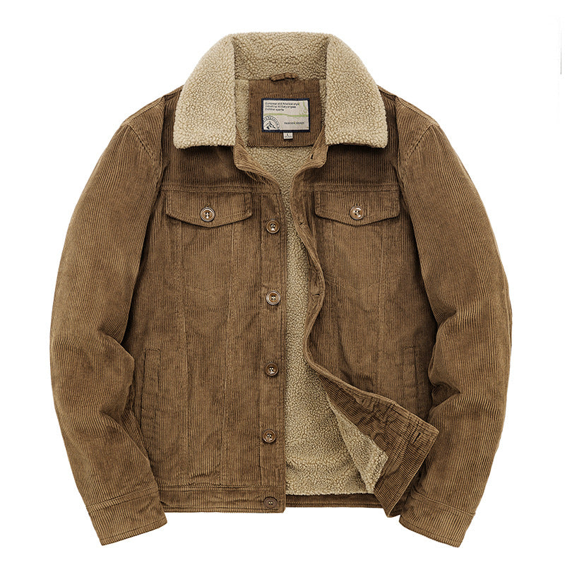 Corduroy Sherpa Jacket